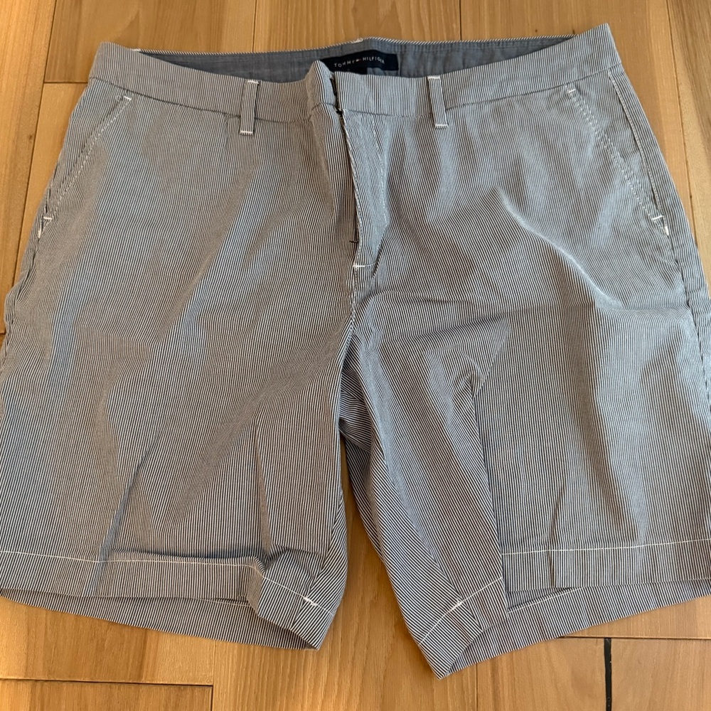 Tommy Hilfiger Striped Bermuda Shorts